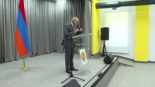 Никол Пашинян на открытии образовательного комплекса имени Акопа Коджояна в Ереване