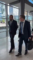 Министр иностранных дел Армении Арарат Мирзоян на встрече с главой МИД Германии