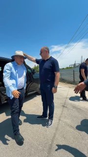 Никол Пашинян на стройплощадке детского сада в Ехегнаване или Гораване общины Веди