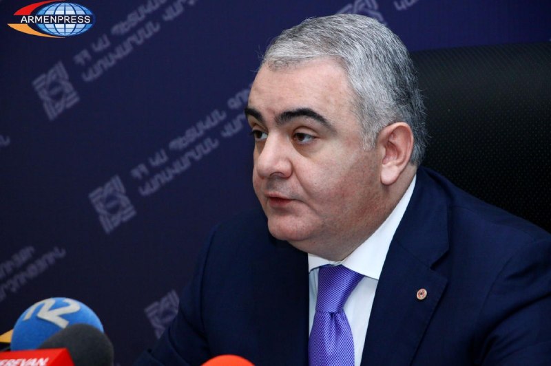 Здание Антикоррупционного комитета Армении, где расследуют дело Армана Саакяна