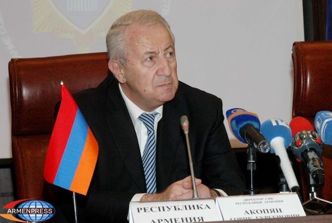 Горик Акопян, бывший директор Службы национальной безопасности Армении