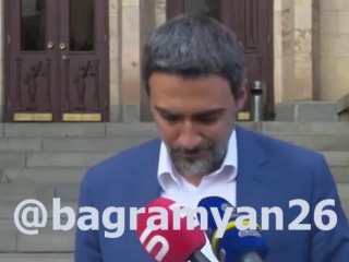 Вардеванян на пресс-конференции в Ереване
