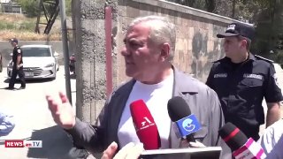 Самвел Карапетян на политическом мероприятии в Армении