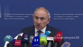 Никол Пашинян на переговорах с правительством России