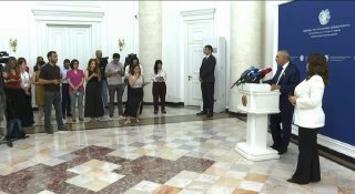 Никол Пашинян на пресс-конференции в Ереване